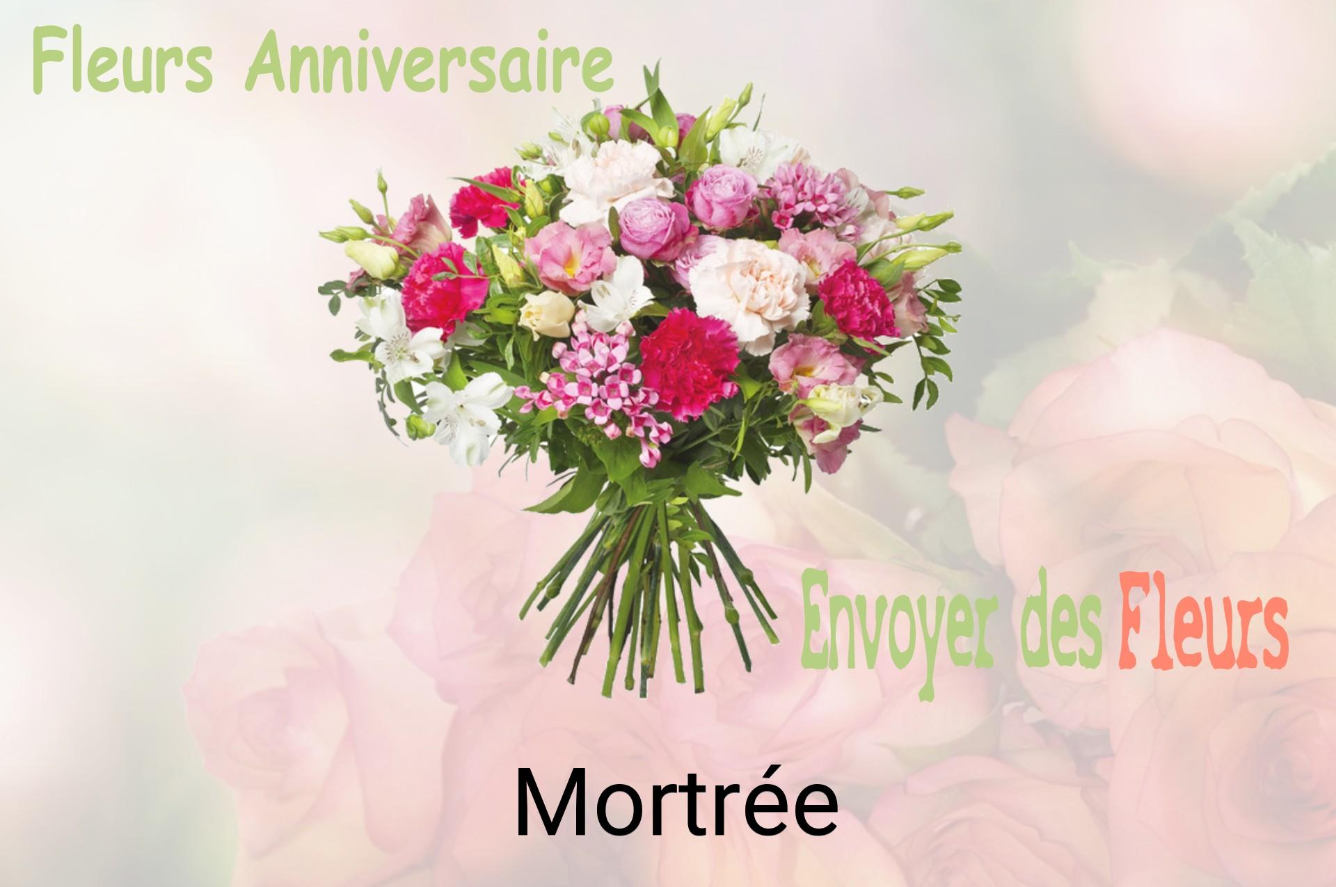 Bouquet de fleurs d’anniversaire livré à Mortrée